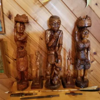 African carved figures