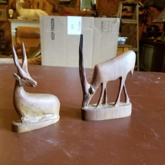 Gazelle carvings