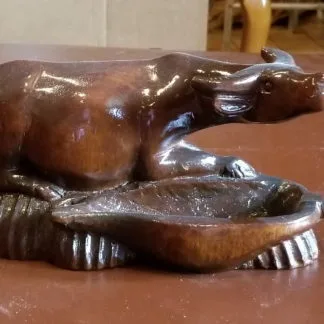 Water buffalo ash tray
